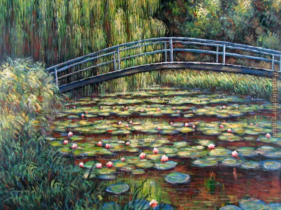 Claude Monet The Water Lily Pond Pink Harmony